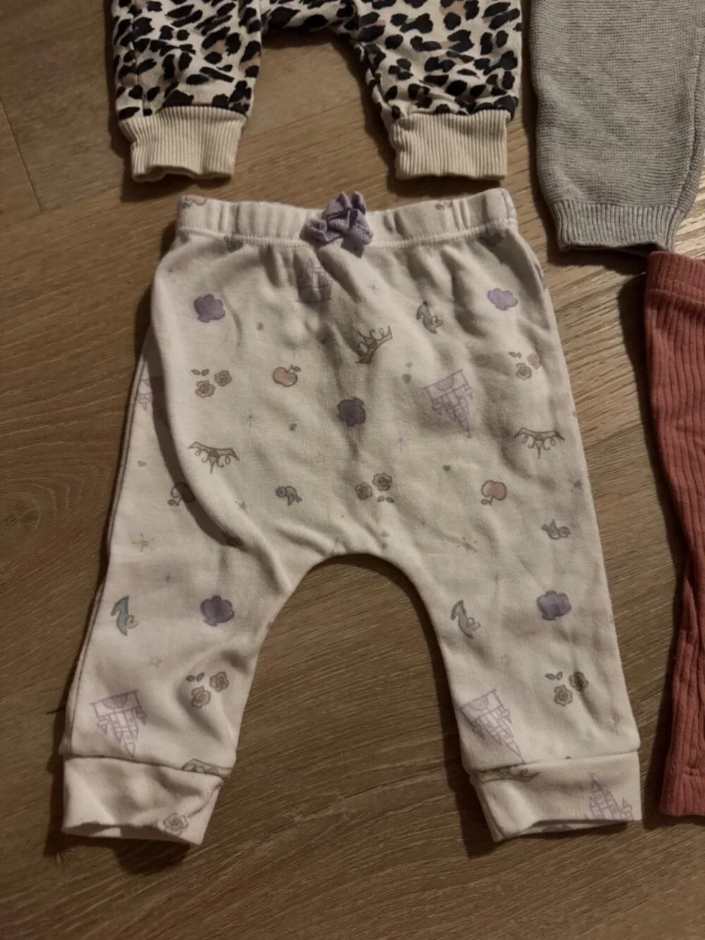 Baby Girl Pants Bundle Size 0-3 Months / 3M Carter’s Disney Baby Leopard Ribbed